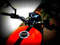 Kawasaki GPZ 500 S 1987 5 motorbike A4 Photo Print