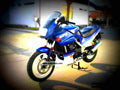 Kawasaki GPZ 500 S 1990 1 motorbike A4 Photo Print