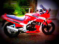 Kawasaki GPZ 500 S 1992 4 motorbike A4 Photo Print
