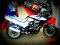 Kawasaki GPZ 500 S 1996 1 motorbike A4 Photo Print