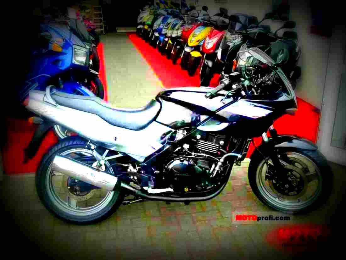 Kawasaki GPZ 500 S 1996 1 motorbike A4 Photo Print