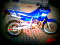 Kawasaki GPZ 500 S (reduced effect) 1989 4 motorbike A4 Photo Print