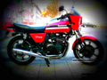 Kawasaki GPZ 550 1981 1 motorbike A4 Photo Print