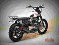 Kawasaki GPZ 550 1988 4 motorbike A4 Photo Print
