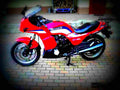 Kawasaki GPZ 550 1988 5 motorbike A4 Photo Print
