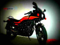 Kawasaki GPZ 550 1989 2 motorbike A4 Photo Print