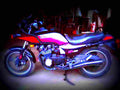 Kawasaki GPZ 550 (reduced effect) 1986 5 motorbike A4 Photo Print