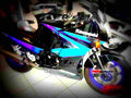Kawasaki GPZ 600 R 1985 4 motorbike A4 Photo Print