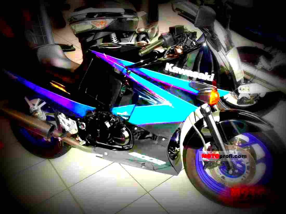 Kawasaki GPZ 600 R 1985 4 motorbike A4 Photo Print
