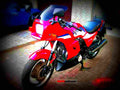 Kawasaki GPZ 750 1983 5 motorbike A4 Photo Print