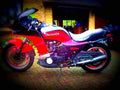 Kawasaki GPZ 750 1985 6 motorbike A4 Photo Print