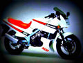 Kawasaki GPZ 750 1987 2 motorbike A4 Photo Print