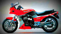 Kawasaki GPZ 900 R 1986 3 motorbike A4 Photo Print
