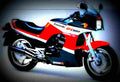 Kawasaki GPZ 900 R 1986 6 motorbike A4 Photo Print
