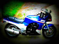 Kawasaki GPZ 900 R 1987 1 motorbike A4 Photo Print