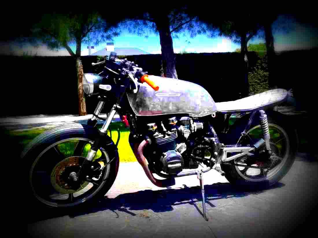 Kawasaki GPZ 900 R 1989 5 motorbike A4 Photo Print