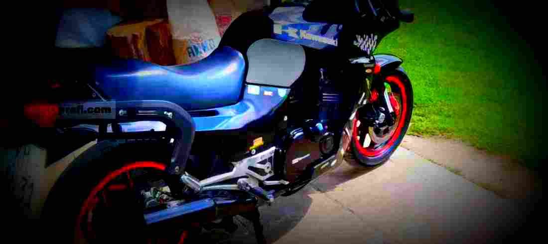 Kawasaki GPZ 900 R (reduced effect) 1989 1 637x284 motorbike A4 Photo Print
