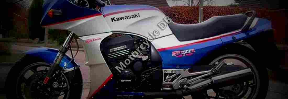 Kawasaki GPZ 900 R (reduced effect) 1992 1 825x284 motorbike A4 Photo Print