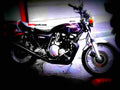 Kawasaki GPZ 900 R (reduced effect) 1992 5 motorbike A4 Photo Print