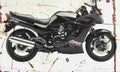 Kawasaki GPZ1100 1995 Aged Vintage A4 Photo Print