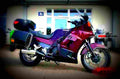 Kawasaki GTR 1000 1997 4 motorbike A4 Photo Print