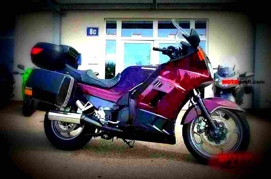 Kawasaki GTR 1000 1997 4 motorbike A4 Photo Print