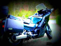Kawasaki GTR 1000 1997 6 motorbike A4 Photo Print