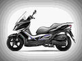 Kawasaki J125 Special Edition 2017 2 motorbike A4 Photo Print