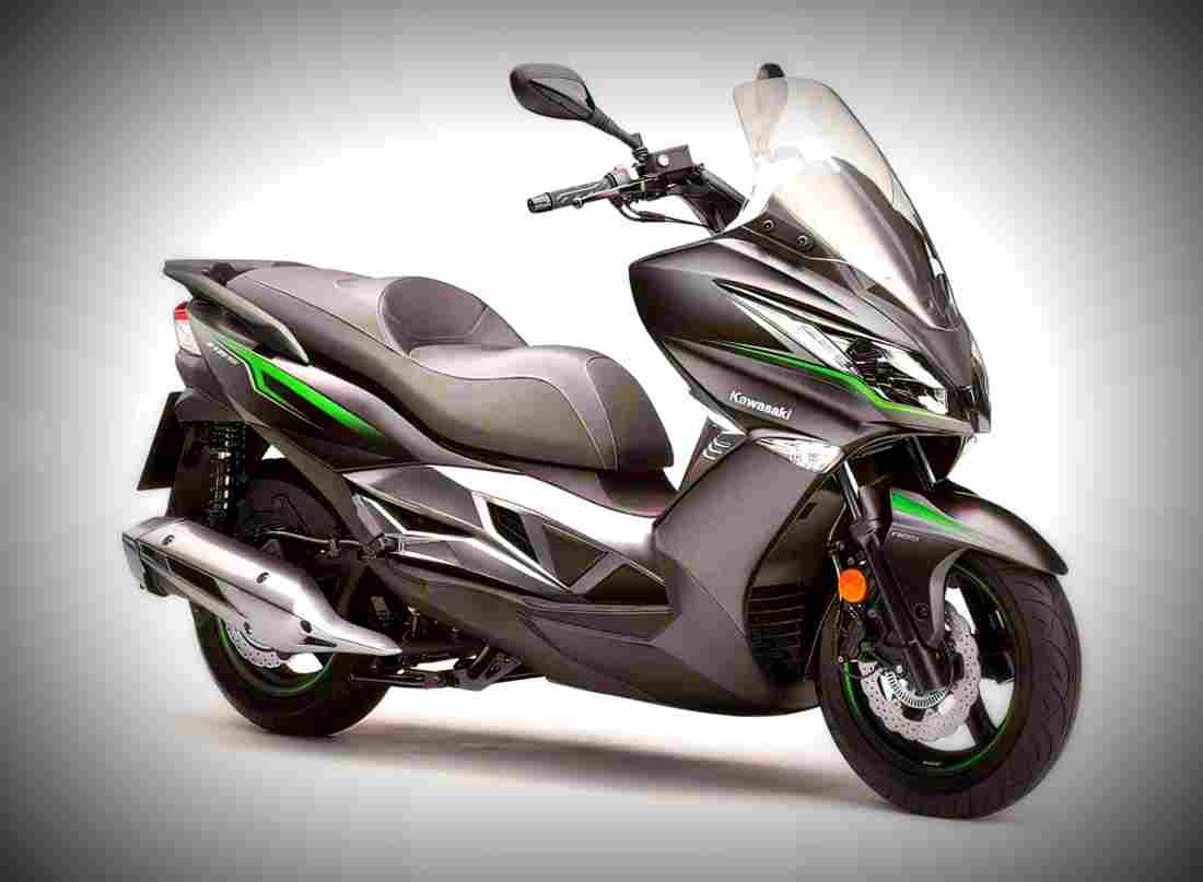 Kawasaki J125 Special Edition 2017 3 motorbike A4 Photo Print