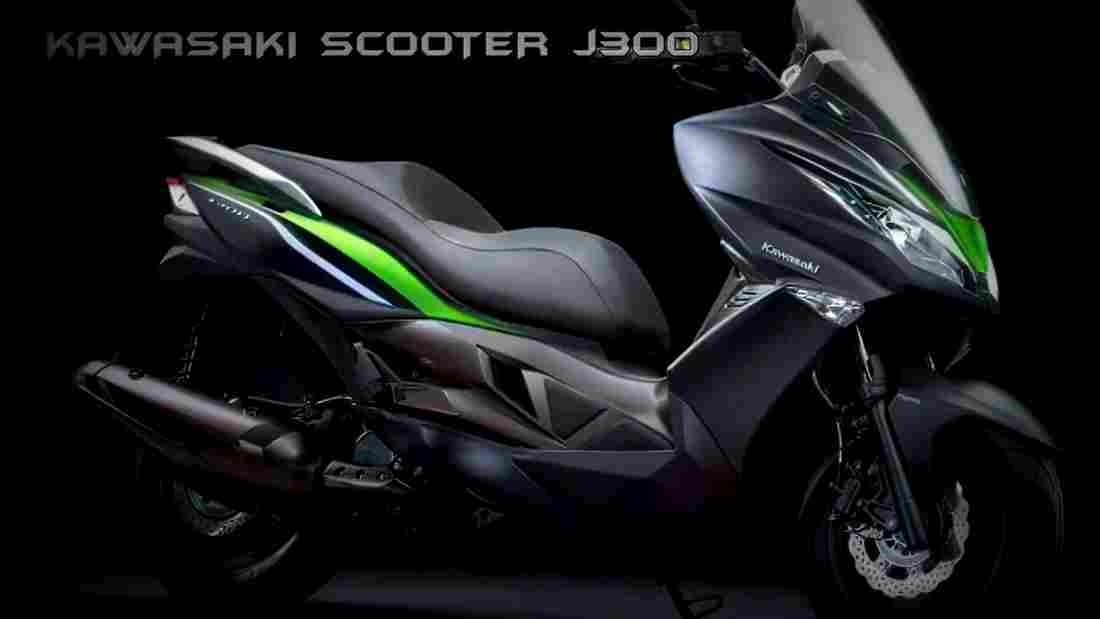 Kawasaki J300 2017 2 motorbike A4 Photo Print