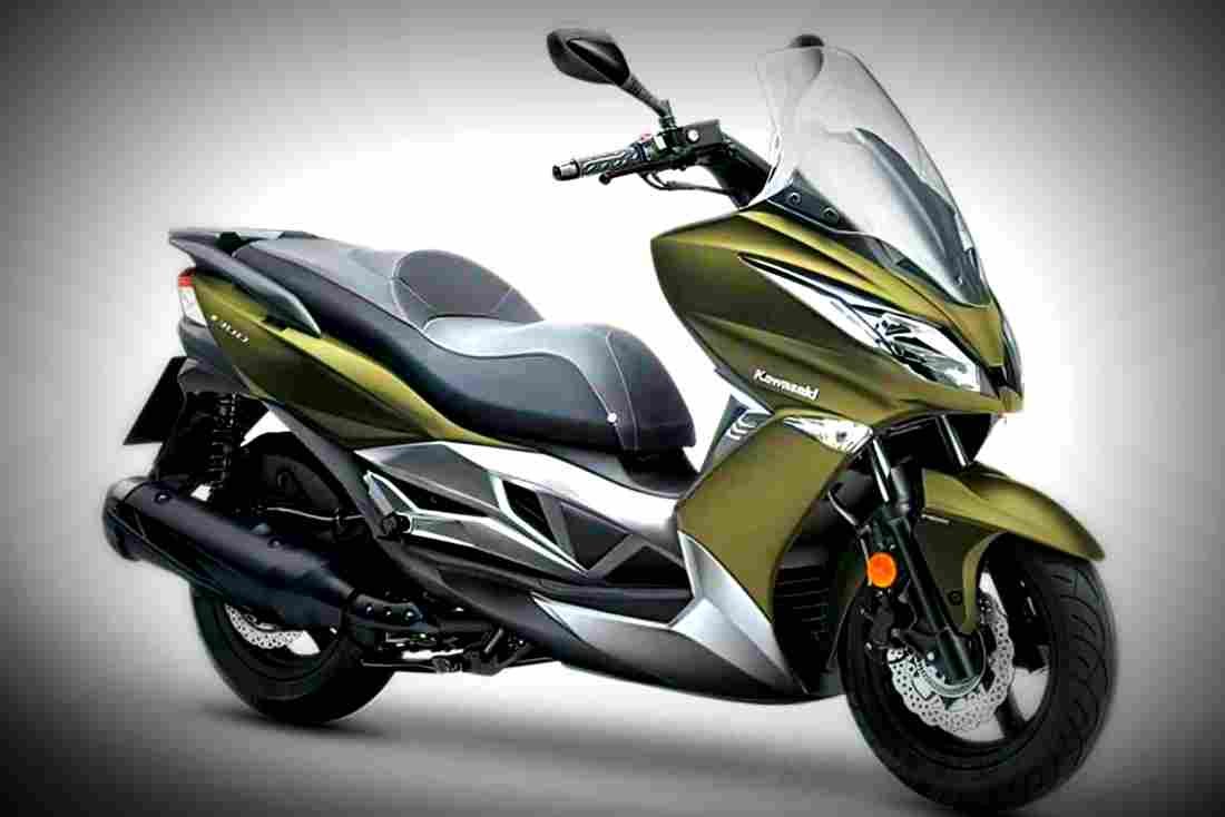 Kawasaki J300 2019 1 motorbike A4 Photo Print