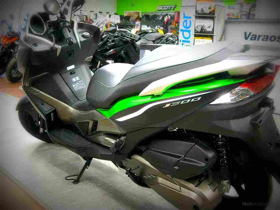 Kawasaki J300 Special Edition 2017 3 motorbike A4 Photo Print