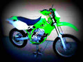 Kawasaki KDX 175 1981 1 motorbike A4 Photo Print