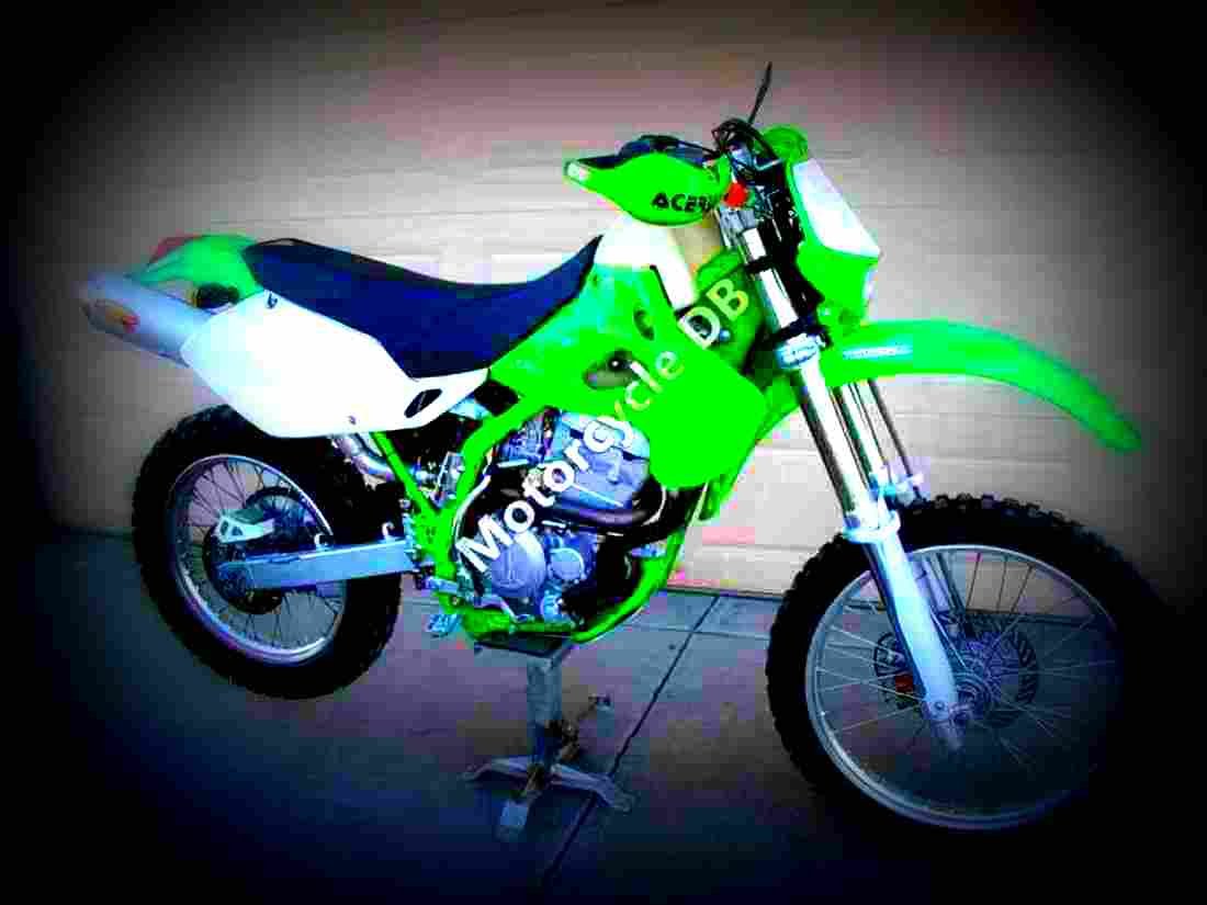 Kawasaki KDX 175 1981 1 motorbike A4 Photo Print