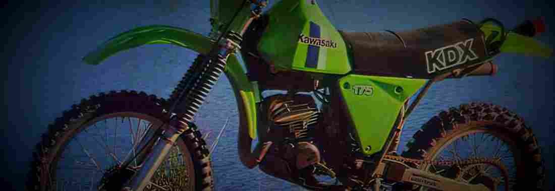 Kawasaki KDX 175 1983 1 825x284 motorbike A4 Photo Print