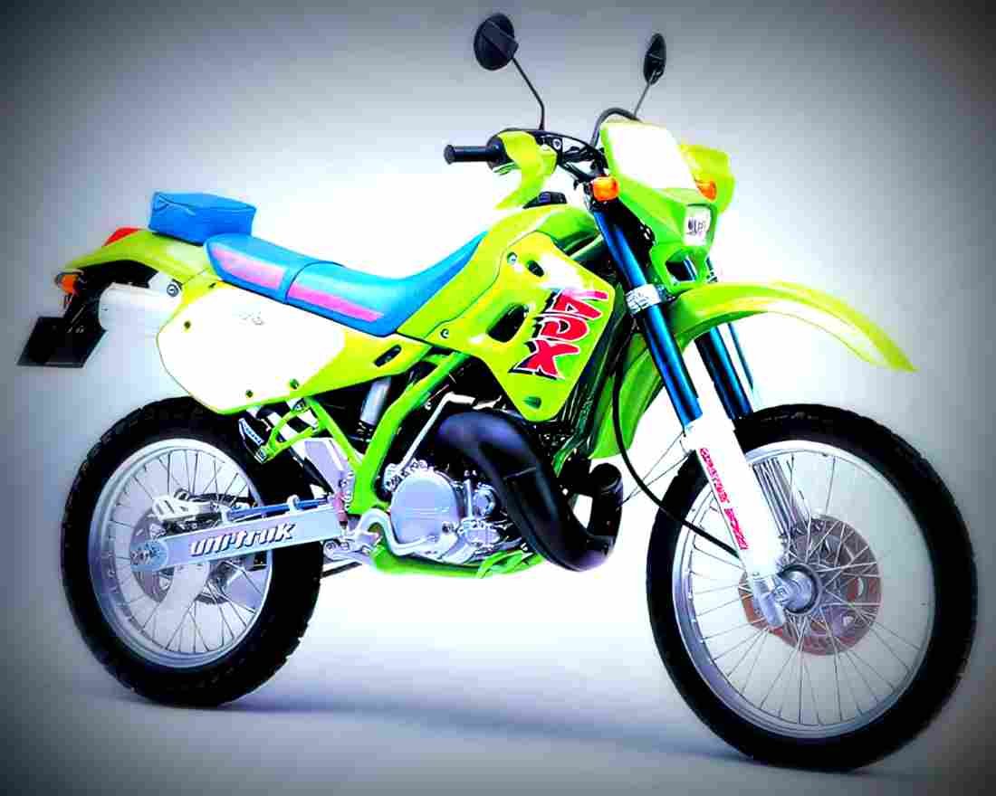 Kawasaki KDX 250 KDX 250 SR 1 motorbike A4 Photo Print