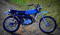 Kawasaki KE 100 1975 4 motorbike A4 Photo Print