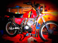Kawasaki KE 175 1981 1 motorbike A4 Photo Print