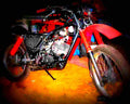 Kawasaki KE 175 1981 5 motorbike A4 Photo Print