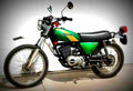 Kawasaki KE 175 1982 3 motorbike A4 Photo Print