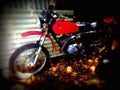 Kawasaki KE 175 1982 5 motorbike A4 Photo Print