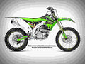 Kawasaki KFX 80 2004 4 motorbike A4 Photo Print