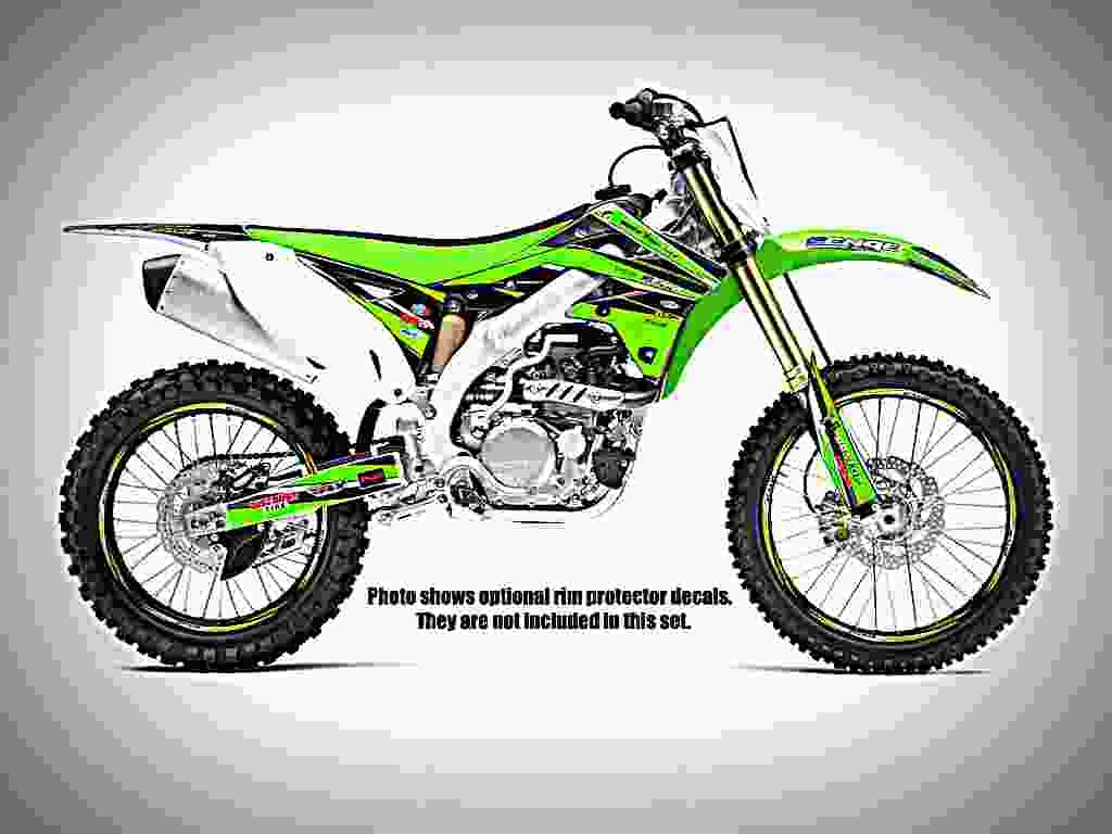 Kawasaki KFX 80 2004 4 motorbike A4 Photo Print