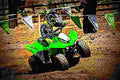 Kawasaki KFX90 2017 4 motorbike A4 Photo Print