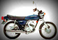 Kawasaki KH 125 1978 1 motorbike A4 Photo Print