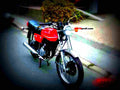 Kawasaki KH 125 1979 1 motorbike A4 Photo Print