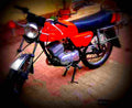 Kawasaki KH 125 1979 6 motorbike A4 Photo Print