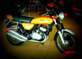 Kawasaki KH 250 1977 3 motorbike A4 Photo Print