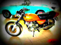 Kawasaki KH 250 1977 4 motorbike A4 Photo Print