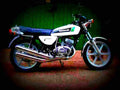 Kawasaki KH 250 1977 5 motorbike A4 Photo Print